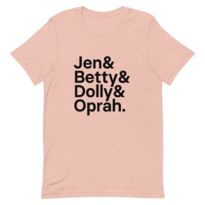 Heather peach Icons Only Member Exclusive t-shirt