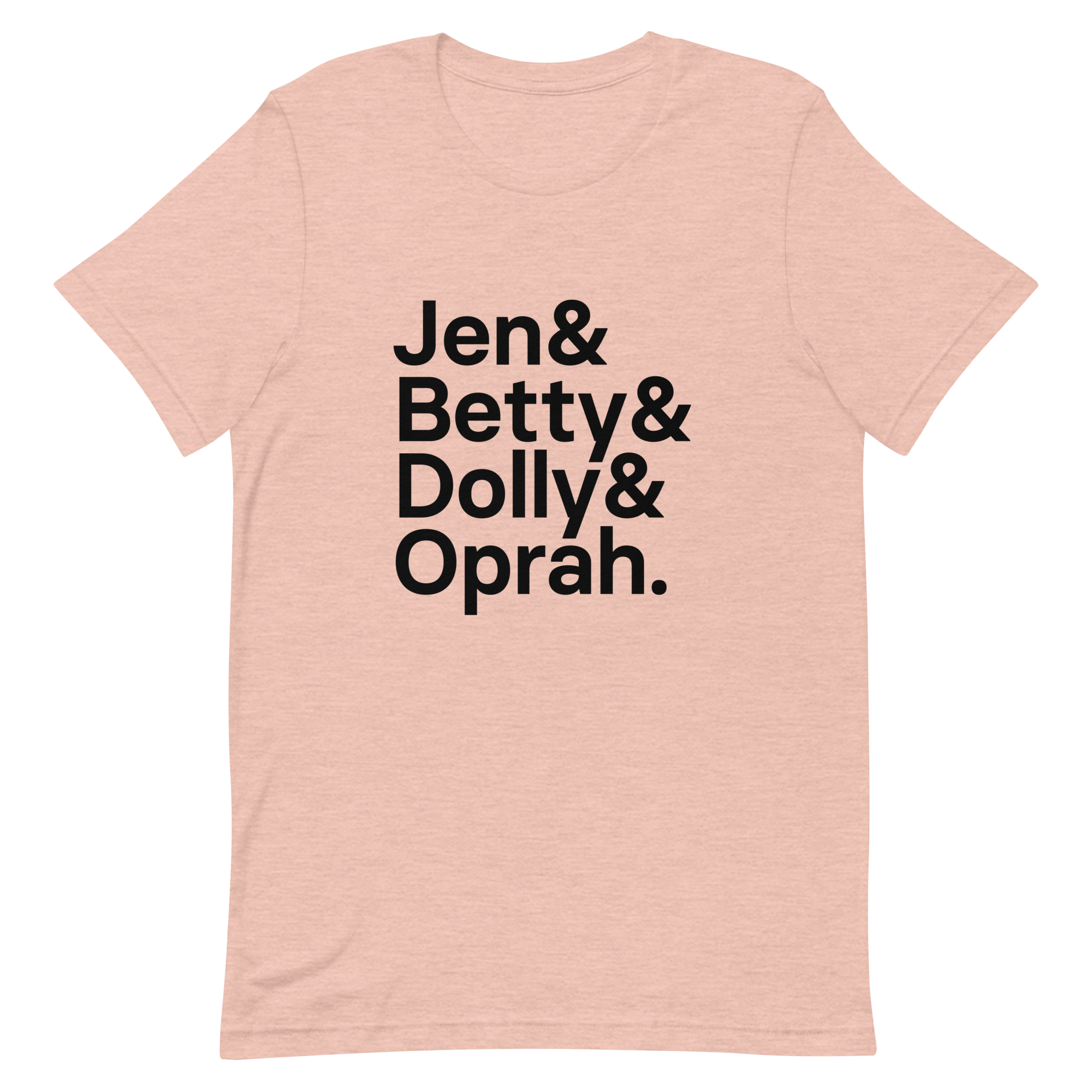 Heather peach Icons Only Member Exclusive t-shirt