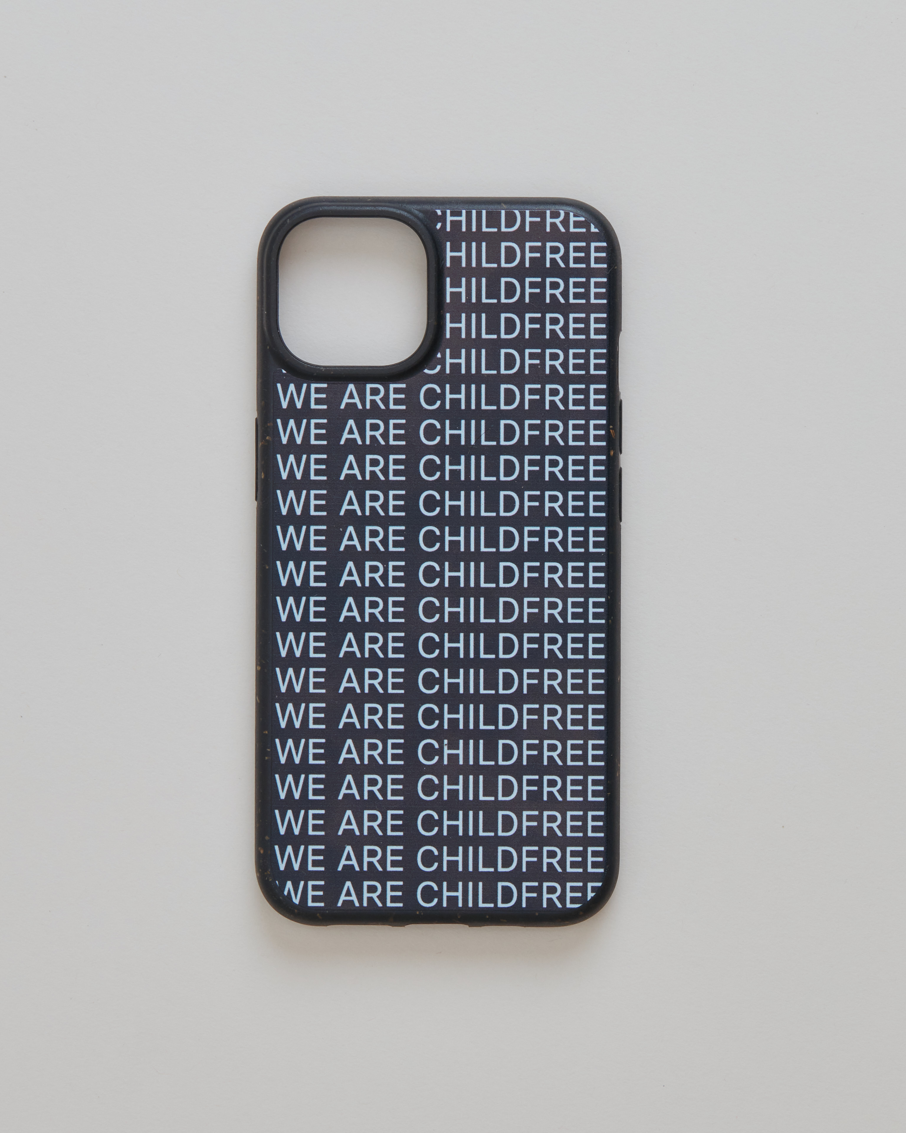 We are Childfree iPhone case black