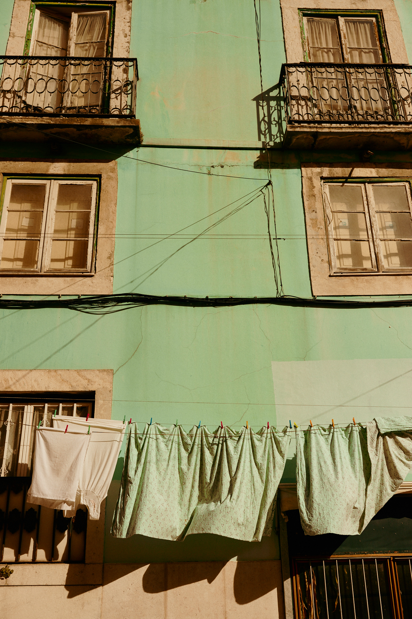 Lisbon aqua green